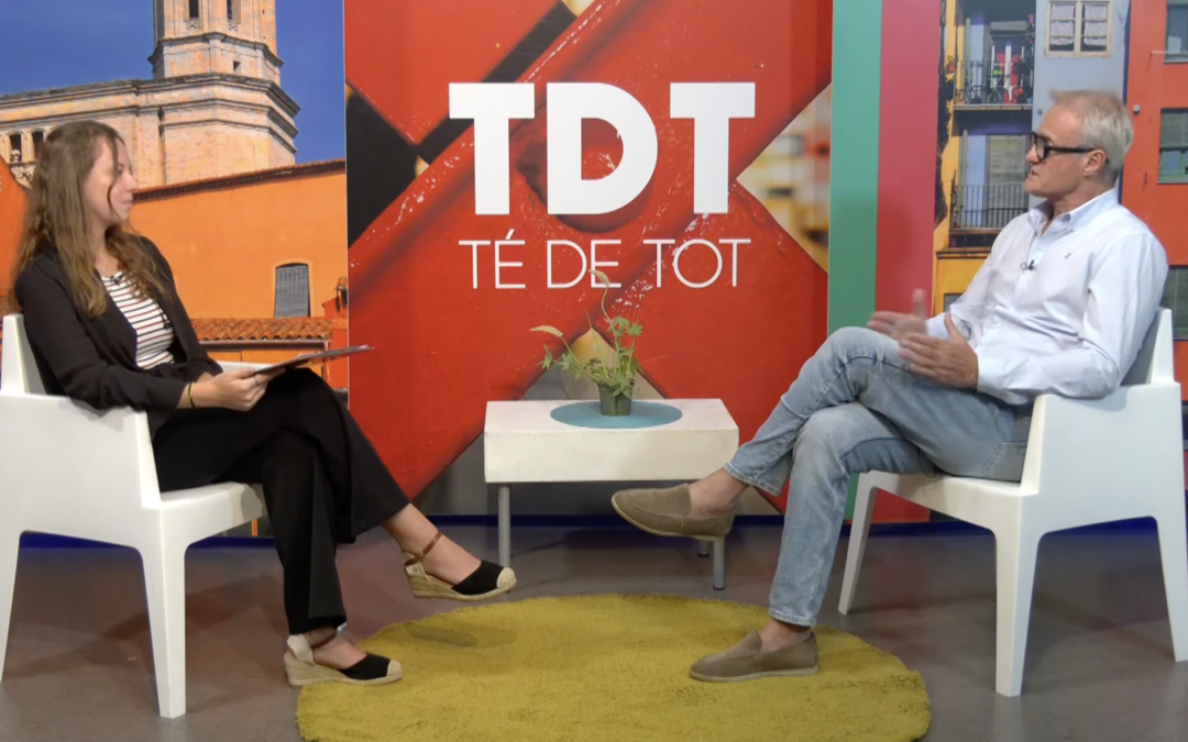 El president de l’AdEM posa en valor La Botiga al Carrer i la dinamització comercial de Platja d’Aro al programa Té de tot